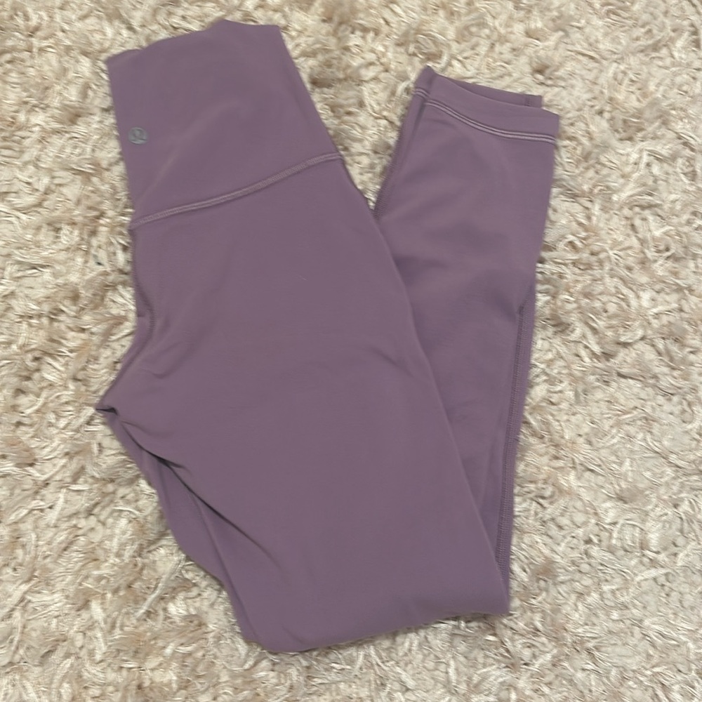 LULULEMON ALIGN LEGGINGS- size 2 purple align leggings